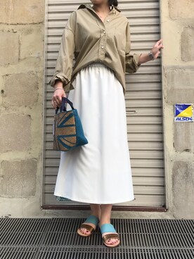 FABRICO（ファブリコ）のかごバッグを使った人気ファッション