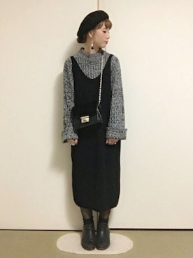 Alice*さん(レディース・156cm)の秋コーディネート