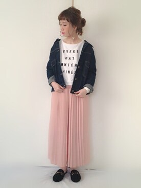 Alice*さん（レディース・156cm）の春コーディネート