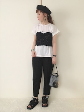 Alice*さん(レディース・156cm)の夏コーディネート