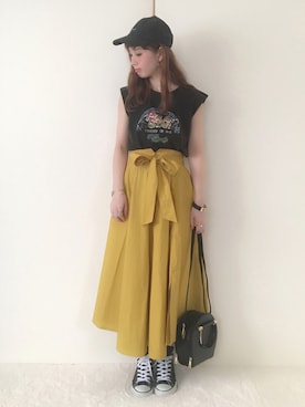Alice*さん（レディース・156cm）の夏コーディネート