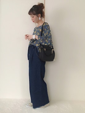 Alice*さん（レディース・156cm）の夏コーディネート