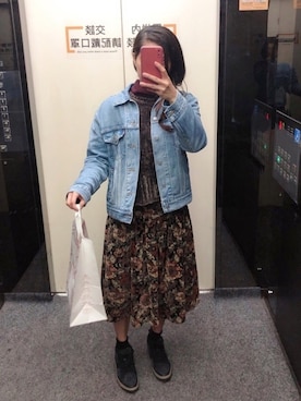 「AS（アス）のアイテム」を使った、chenmiffyさん（レディース・158cm）の冬コーディネート