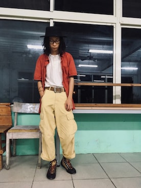 「Retrodandy」｜Pato ;stop to updateさん（メンズ・171cm）の春コーディネート