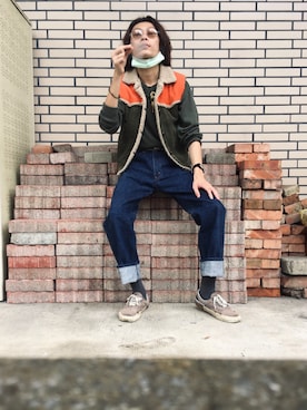 「ETERNAL（エターナル）のアイテム」を使った、Pato ;stop to updateさん（メンズ・171cm）の秋コーディネート