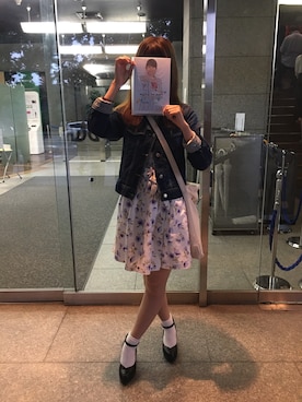「アンジュルム」｜「アイテム（ワンピース）」を使った、奈緒さんさん（レディース・159cm）の夏コーディネート