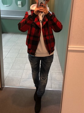 「アンジュルム」｜「アイテム（バッグ）」を使った、奈緒さんさん（レディース・159cm）の秋コーディネート