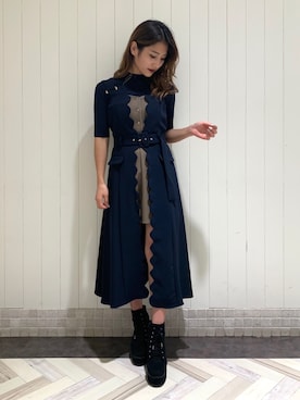 福田 凪沙🌺さん(レディース・157cm)の秋コーディネート