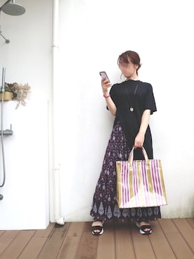 meeaさん（レディース・160cm）の夏コーディネート