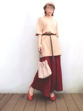 meeaさん（レディース・160cm）の夏コーディネート