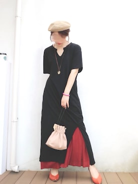 meeaさん（レディース・161cm）の夏コーディネート