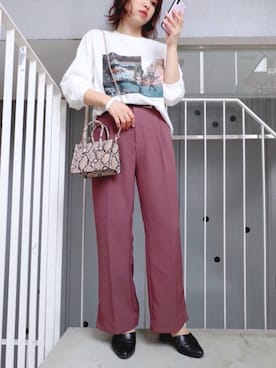 meeaさん（レディース・161cm）の秋コーディネート