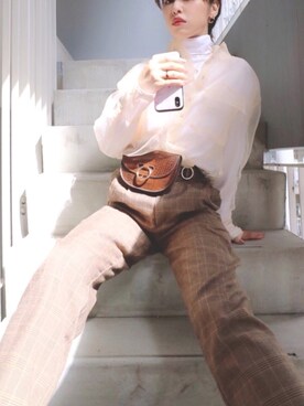 meeaさん（レディース・161cm）の秋コーディネート