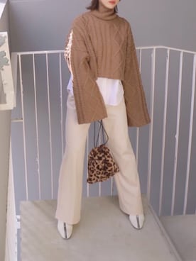 meeaさん（レディース・161cm）の秋コーディネート