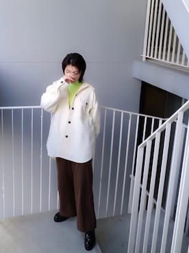 meeaさん（レディース・161cm）の冬コーディネート