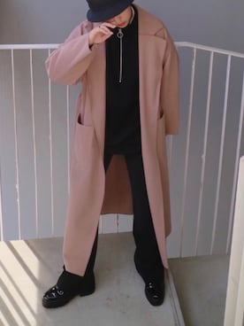 meeaさん（レディース・161cm）の冬コーディネート