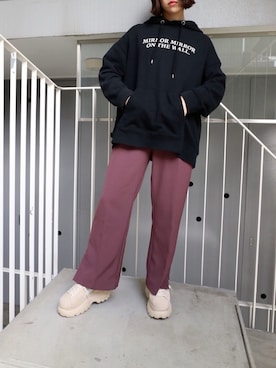 meeaさん（レディース・161cm）の冬コーディネート