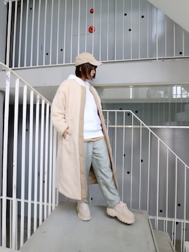 meeaさん（レディース・161cm）の冬コーディネート