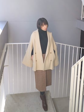 meeaさん（レディース・161cm）の冬コーディネート