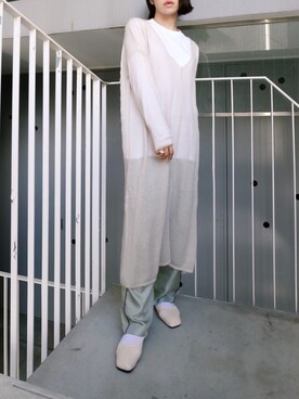 meeaさん（レディース・161cm）の冬コーディネート