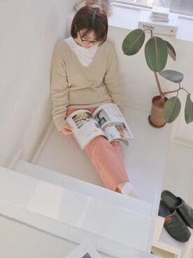 meeaさん（レディース・161cm）の春コーディネート