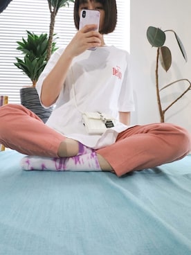 meeaさん（レディース・161cm）の春コーディネート