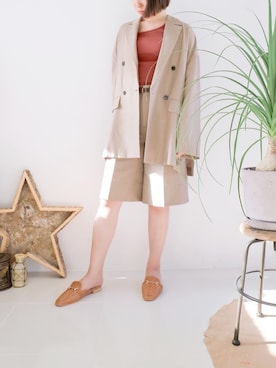 meeaさん（レディース・161cm）の春コーディネート