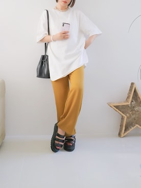 meeaさん（レディース・161cm）の夏コーディネート