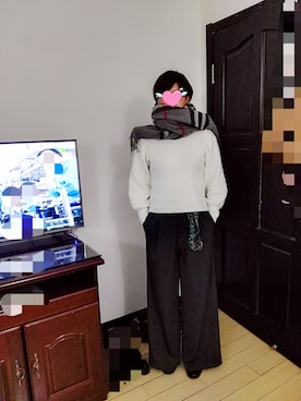 「ECCO（エコー）のアイテム（シューズ）」を使った、七月大さん（レディース・164cm）の冬コーディネート