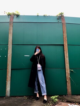 「Bata（バタ）のアイテム」を使った、99さん（レディース・165cm）の春コーディネート