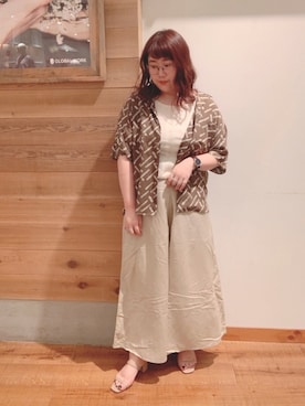 たけちゃんさん(レディース・160cm)の夏コーディネート