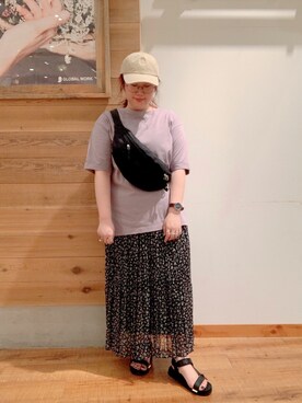 たけちゃんさん（レディース・160cm）の夏コーディネート