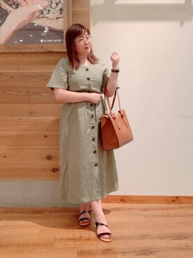 たけちゃんさん（レディース・160cm）の夏コーディネート