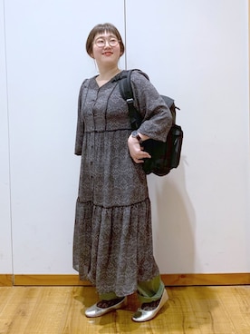 たけちゃんさん（レディース・161cm）の春コーディネート