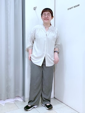 たけちゃんさん（レディース・161cm）の春コーディネート