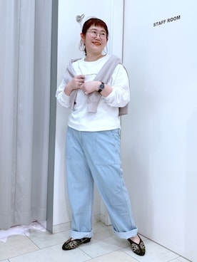 たけちゃんさん（レディース・161cm）の春コーディネート