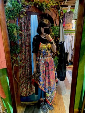 「日系极简」｜「アイテム（腕時計）」を使った、周珮さん（レディース・160cm）の春コーディネート