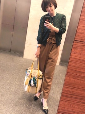 「emmaculate（エマキュレイト）のアイテム」を使った、mgmymdさん（レディース・163cm）の春コーディネート