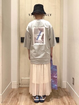 「ベーシックカラー」｜つなさん（レディース・161cm）の夏コーディネート