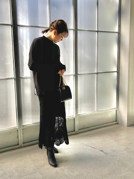 Edit Sheen_staff_yayoiさん(レディース・156cm)の冬コーディネート