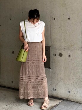 Edit Sheen_staff_yayoiさん（レディース・156cm）の夏コーディネート