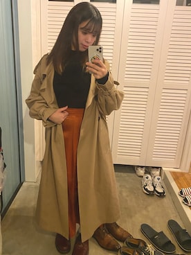 「コロナに負けない」｜「アイテム（ジャケット/アウター）」を使った、arielan0091さん（レディース・162cm）の秋コーディネート