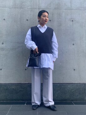 ayumiさん（レディース・153cm）の冬コーディネート