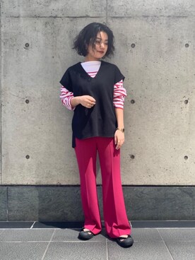 ayumiさん（レディース・153cm）の春コーディネート