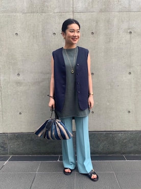 ayumiさん（レディース・153cm）の春コーディネート