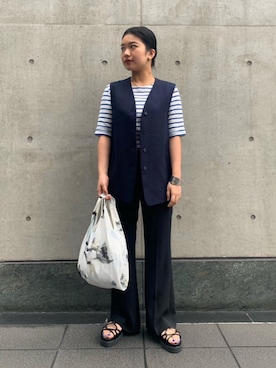 ayumiさん（レディース・153cm）の春コーディネート