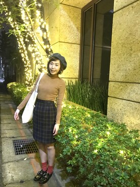 「VII&CO（VII&CO）のアイテム（その他シューズ）」を使った、II VV ivy(• ɪ •)さん（レディース・160cm）の冬コーディネート