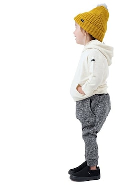 「quoti use fith（クゥオティ　ユース　フィス）のアイテム」を使った、COMECHATTO&CLOSETさん（キッズ・89cm）の秋コーディネート
