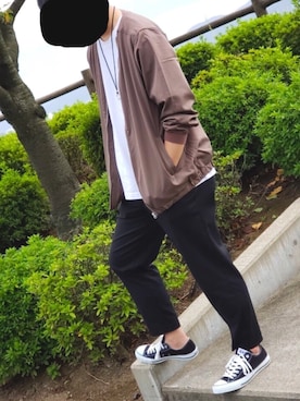 んさん（メンズ・176cm）の秋コーディネート