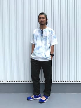 「SEIKO（セイコー）のアイテム」を使った、NAKAJI_BFさん（メンズ・174cm）の夏コーディネート